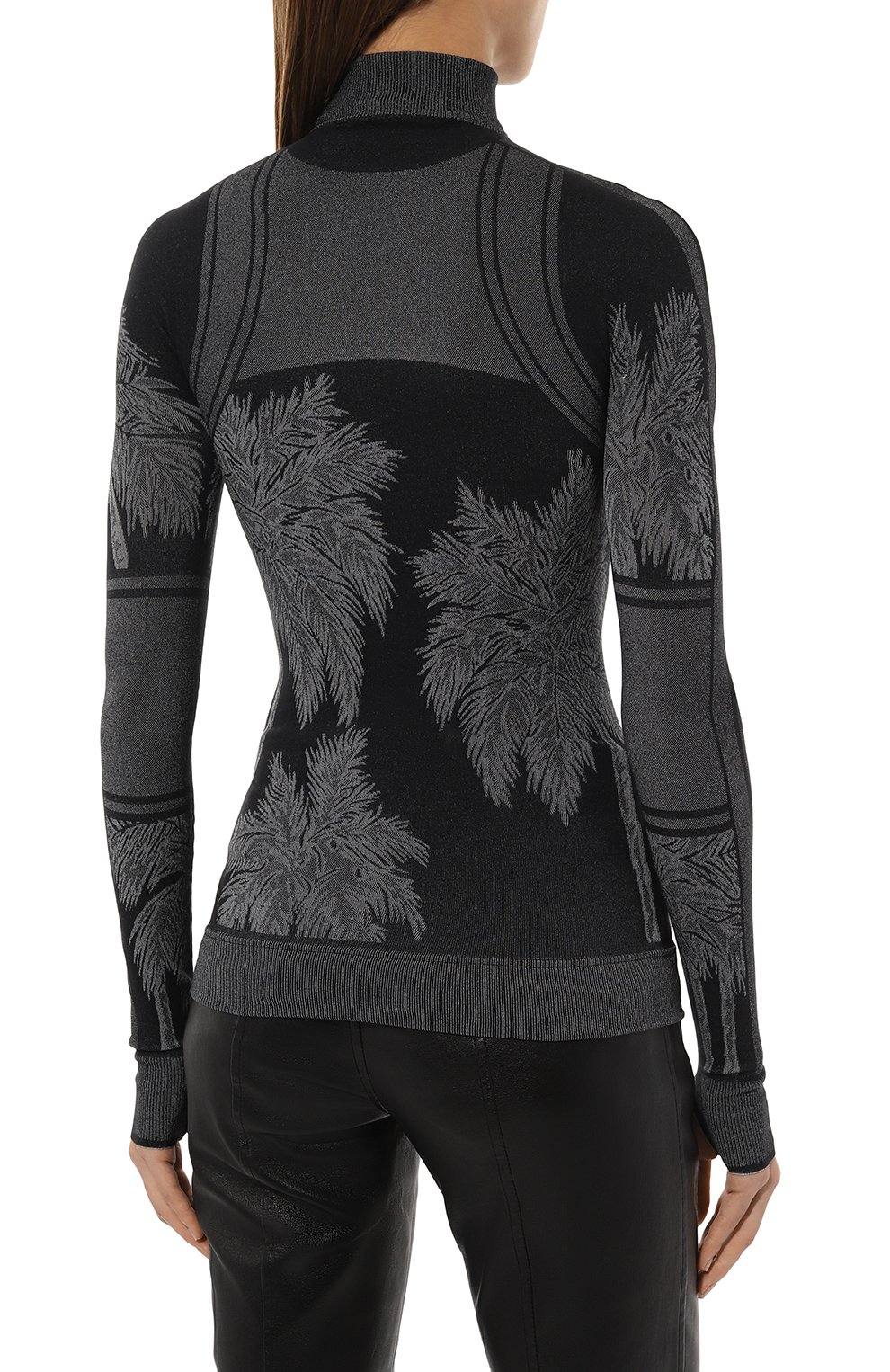 Водолазка PALM ANGELS, арт. PWVB005R24FAB001, фото 4