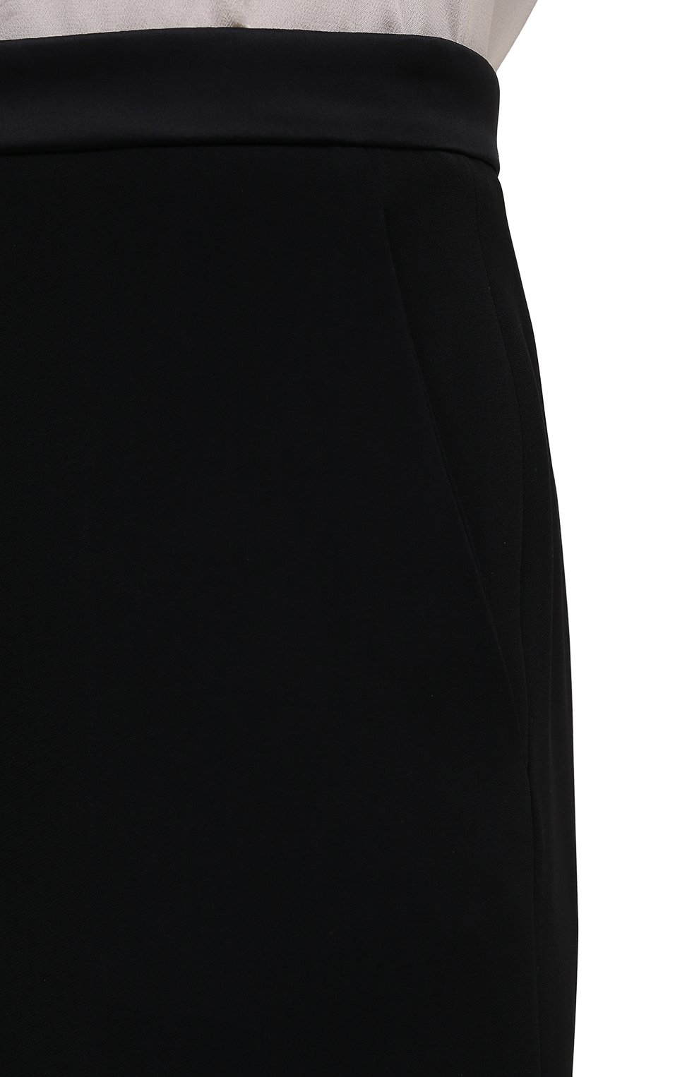 Брюки из вискозы GIORGIO ARMANI черного цвета по цене 126000 руб., арт. 2SHPP0MW/T03C9, фото 5 Брюки из вискозы GIORGIO ARMANI, арт. 2SHPP0MW/T03C9, фото 5