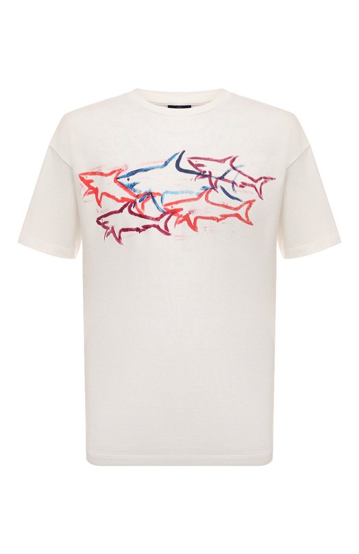 

Хлопковая футболка Paul&Shark, Белый