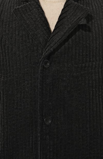 Вельветовое пальто HANNES ROETHER темно-серого цвета по цене 67300 руб., арт. TEF33L0N.7051/110925, фото 5 Вельветовое пальто HANNES ROETHER, арт. TEF33L0N.7051/110925, фото 5