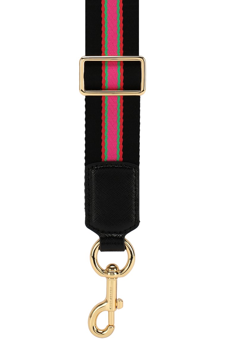 Женские ремень для сумки MARC JACOBS (THE) черного цвета, арт. M0015155 | Фото 2 (Материал: Текстиль; Кросс-КТ: ремень-сумка; Нос: Не проставлено)