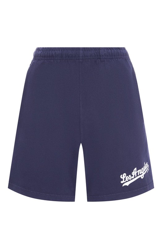 Хлопковые шорты Sporty and Rich SH039627667BL106 Синий SH039627667BL106