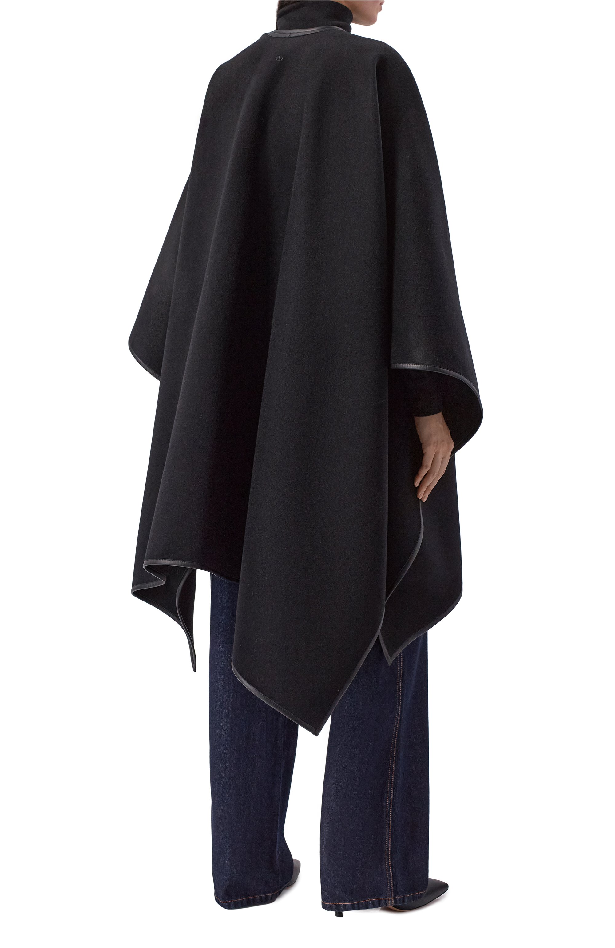 Шерстяное пончо EDOMO, арт. C010102FW2526, фото 4