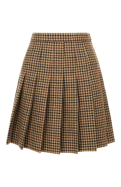 Женская юбка из шерсти и кашемира LORENA ANTONIAZZI, арт. G006A/4991