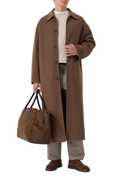 Брюки MOSCHINO серого цвета по цене 59950 руб., арт. A0331/0213, фото 2 Брюки MOSCHINO, арт. A0331/0213, фото 2