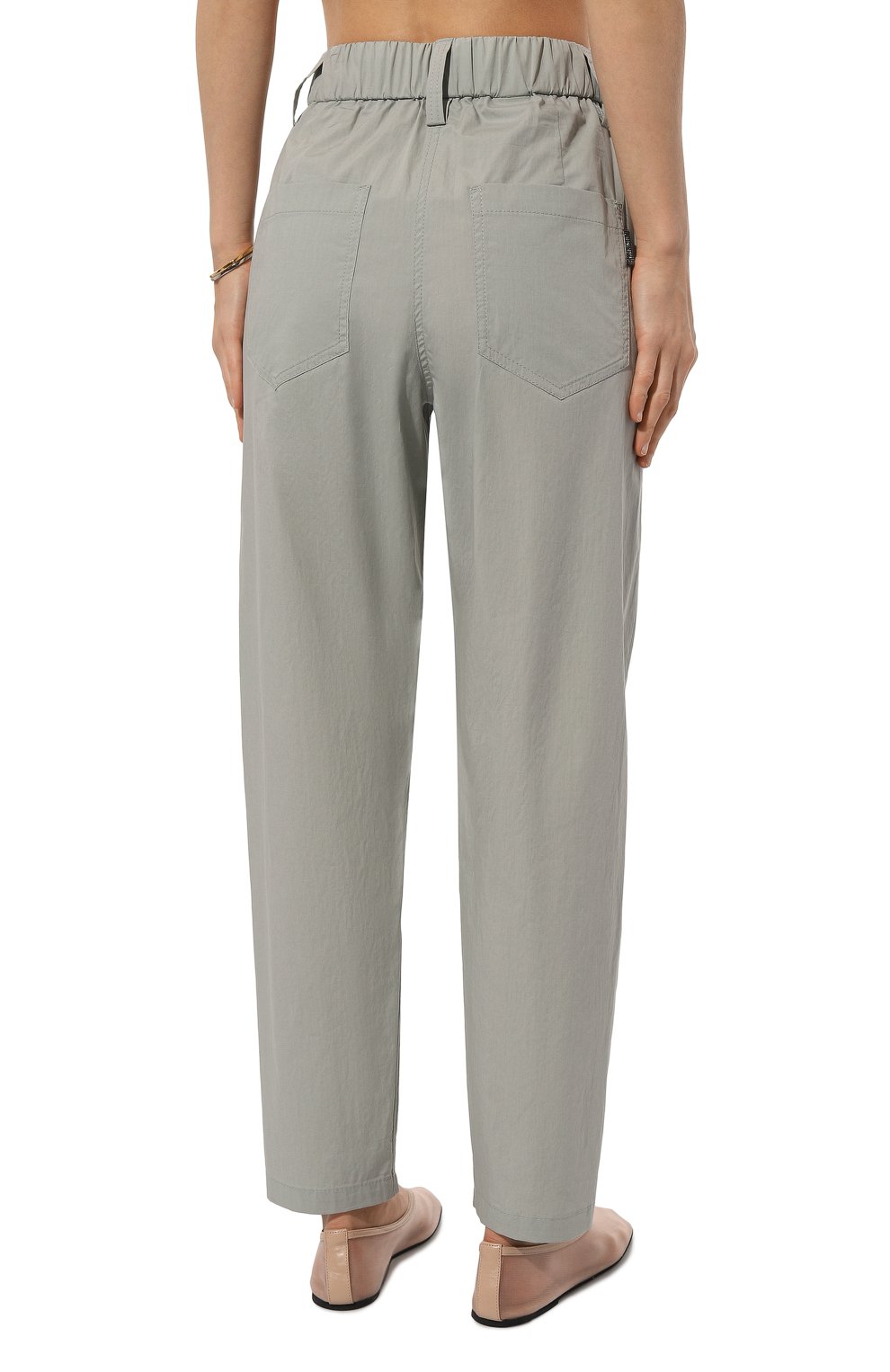 Хлопковые брюки BRUNELLO CUCINELLI, арт. M0H93B1021, фото 4