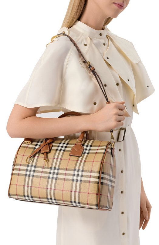 Сумка Bowling medium Burberry 8109789 Бежевый  8109789 Фото 2