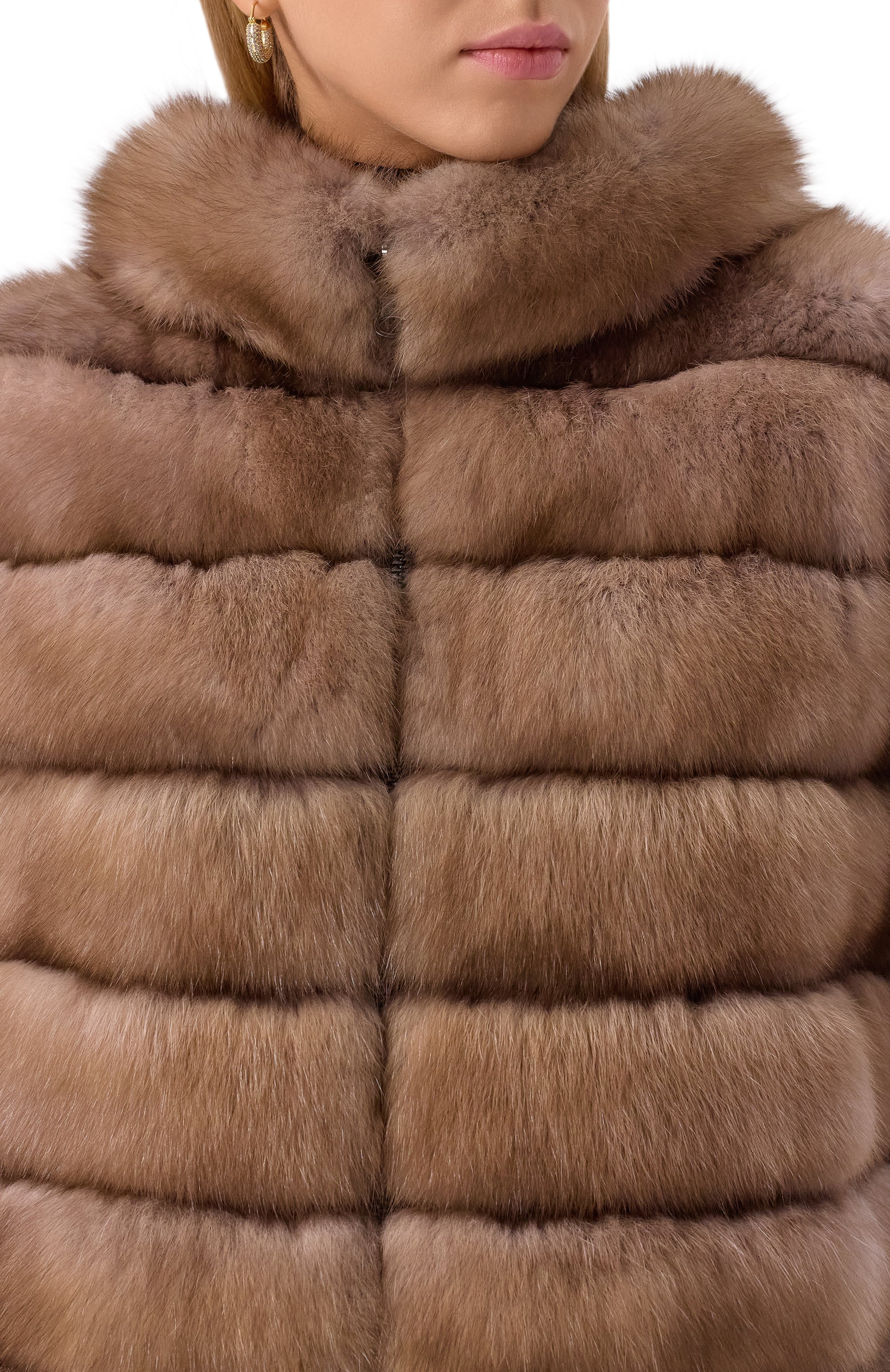 Двусторонний жилет из соболя VICTORIA KUSENKOVA, арт. 823604087688, фото 5