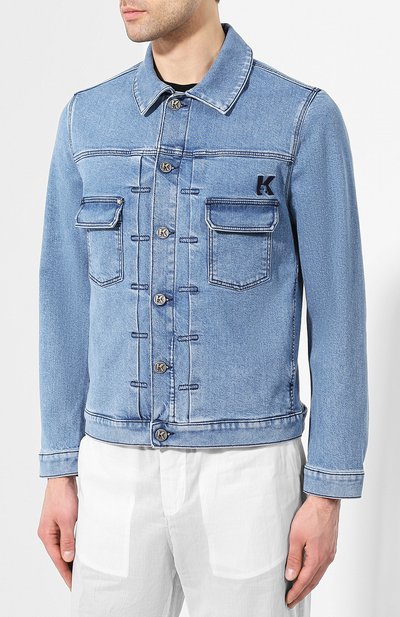 Джинсовая куртка KARL LAGERFELD DENIM, арт. KLMJ0001 08769-W3, фото 3