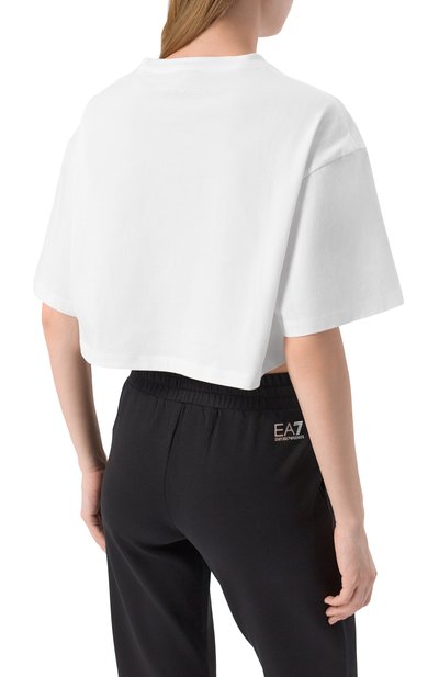 Хлопковая футболка EMPORIO ARMANI, арт. EW000897/AF12573, фото 4