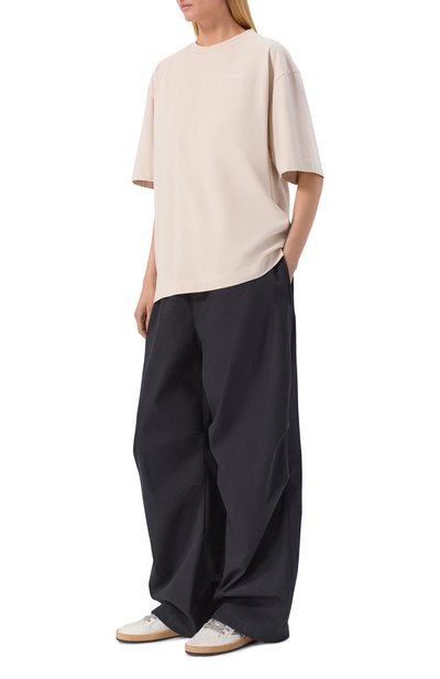 Женская хлопковая футболка OFF-WHITE, арт. 0WAA13FS26JER001