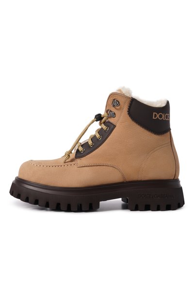 Кожаные ботинки DOLCE & GABBANA, арт. DA5359/A0589_002, фото 2