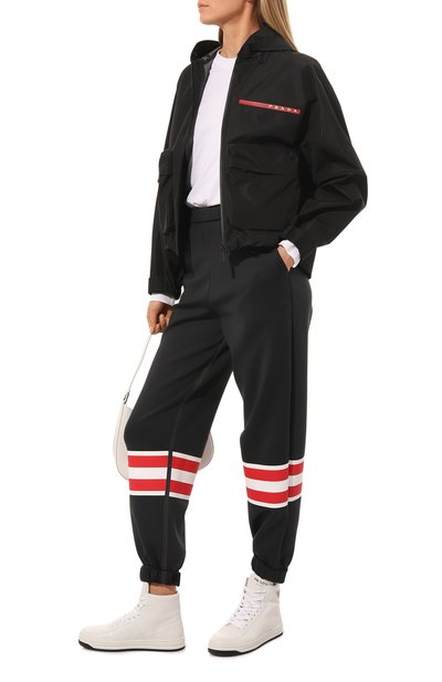 Куртка prada linea rossa PRADA черного цвета по цене 230000 руб., арт. 291784-1V94-F0002-201, фото 2 Куртка prada linea rossa PRADA, арт. 291784-1V94-F0002-201, фото 2