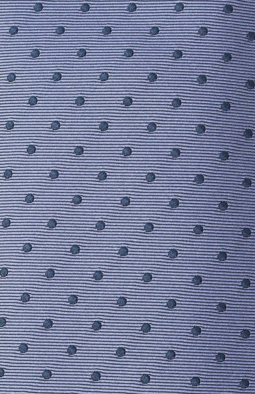 Шелковый галстук Corneliani 26U302-2620321 Голубой  26U302-2620321 Фото 4