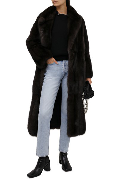 Двусторонняя шуба из меха соболя SIMONETTA RAVIZZA, арт. F01C041Z1A/015, фото 2