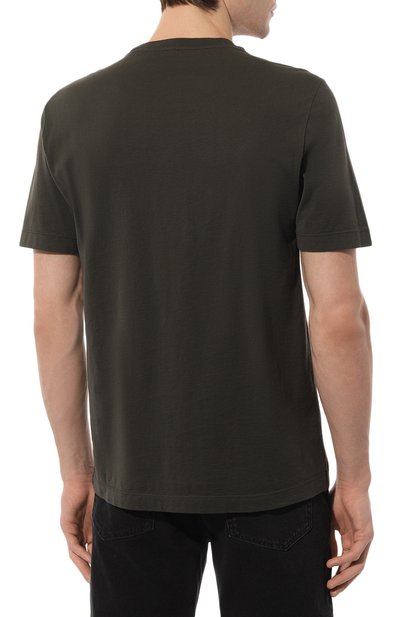 Хлопковая футболка TRANSIT, арт. CFUTRT1362, фото 4