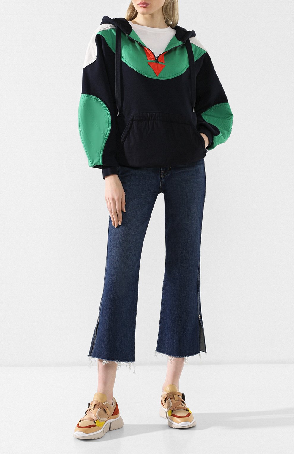 Хлопковое худи ISABEL MARANT ETOILE, арт. SW0117-19P044E/NANSEL, фото 2