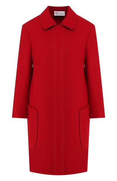 Женское пальто из смеси шерсти и кашемира REDVALENTINO, арт. SR3CAA85/497