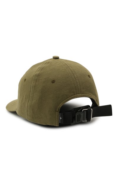 Хлопковая бейсболка STONE ISLAND хаки цвета по цене 17950 руб., арт. 741599468, фото 2 Хлопковая бейсболка STONE ISLAND, арт. 741599468, фото 2