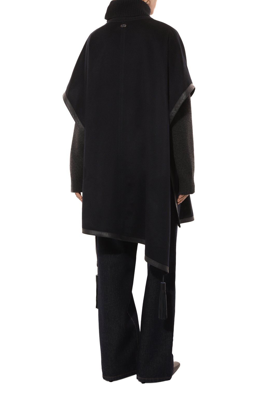 Кашемировое пончо AGNONA, арт. AM0801YE/U7028E, фото 4
