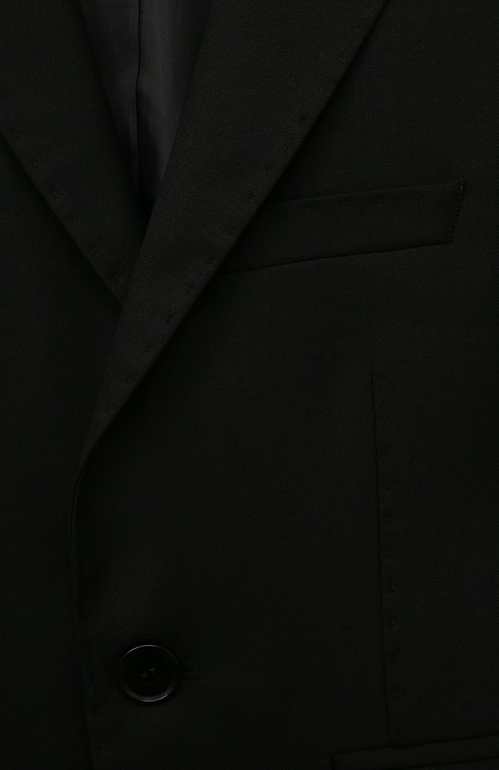 Шерстяной пиджак ZHANNA & ANNA черного цвета по цене 13000 руб., арт. ZAB10102020, фото 3 Шерстяной пиджак ZHANNA & ANNA, арт. ZAB10102020, фото 3