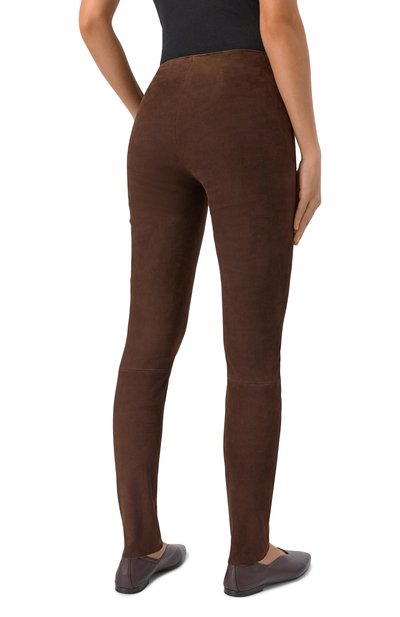 Замшевые легинсы KITON, арт. D58173K0556F01, фото 4