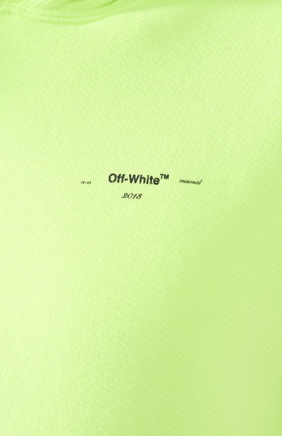 Хлопковое худи OFF-WHITE, арт. 0MBB034R20D250176210, фото 5