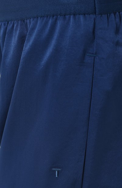 Укороченные однотонные брюки с эластичным поясом ALEXANDERWANG.T, арт. 4W484024U6, фото 5