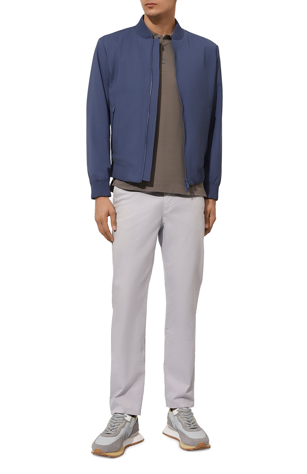 Хлопковые брюки ZILLI, арт. CP412AM0480VZP000, фото 2