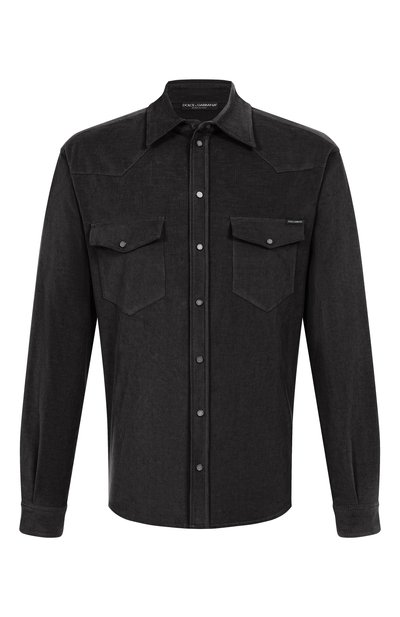 Мужская вельветовая рубашка DOLCE & GABBANA, арт. G5MA1T/GJ589