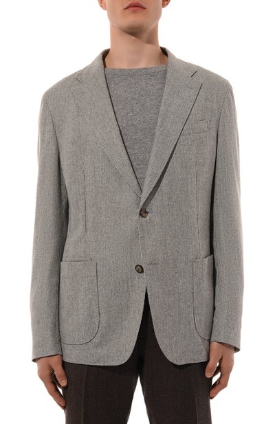 Пиджак из шерсти и кашемира WINDSOR, арт. 13 TRIEST, фото 5