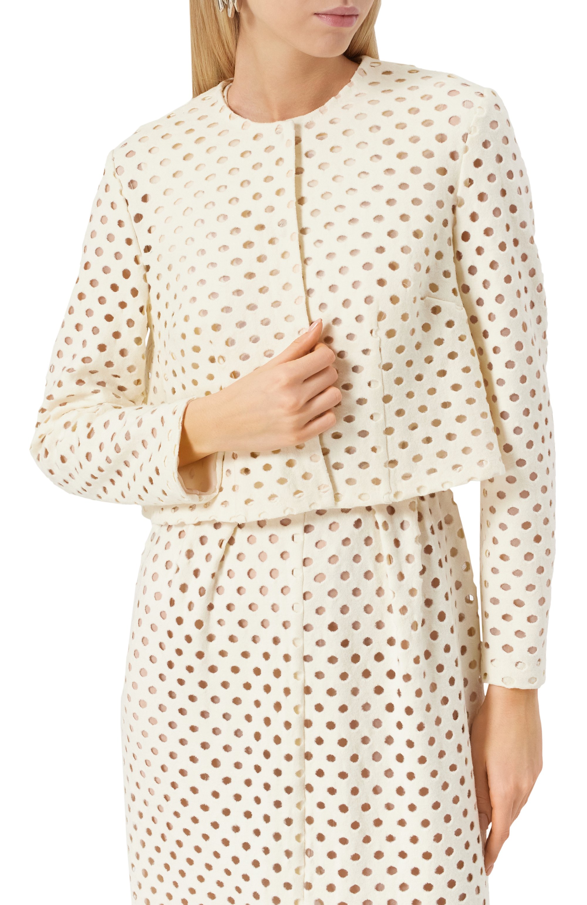 Шерстяной жакет VIKA GAZINSKAYA, арт. SS25-22206, фото 3