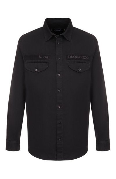 Мужская хлопковая рубашка DSQUARED2, арт. S74DM0952/D35264