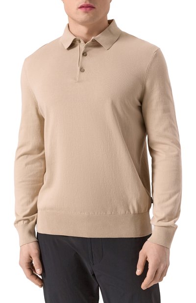 Хлопковое поло BOSS, арт. 50506025, фото 3