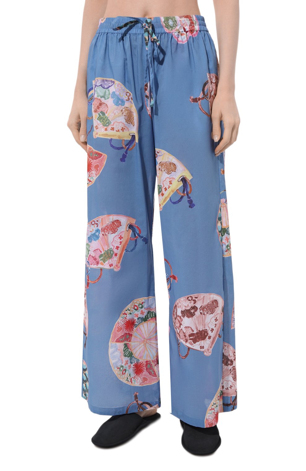Хлопковая пижама ANY WOWZERS синего цвета по цене 22700 руб., арт. WKND02-TBLUE, фото 6 Хлопковая пижама ANY WOWZERS, арт. WKND02-TBLUE, фото 6