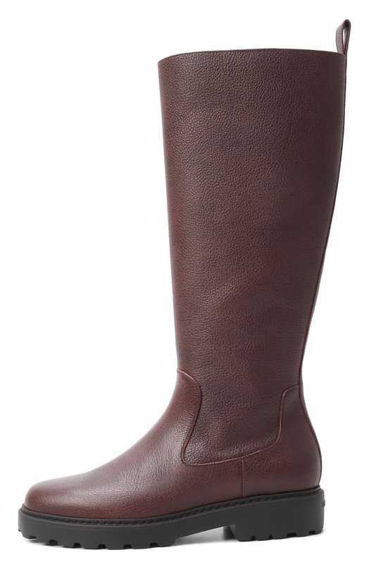 Кожаные сапоги Gusto Bally WB200B/VT032 Коричневый  WB200B/VT032 Фото 4