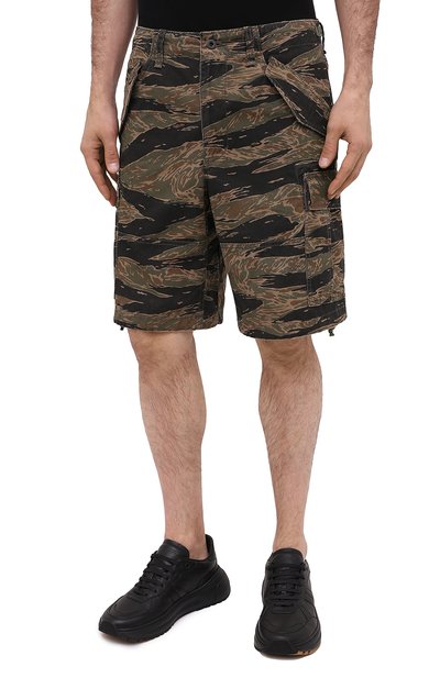 Хлопковые шорты POLO RALPH LAUREN хаки цвета по цене 18050 руб., арт. 710798897, фото 3 Хлопковые шорты POLO RALPH LAUREN, арт. 710798897, фото 3