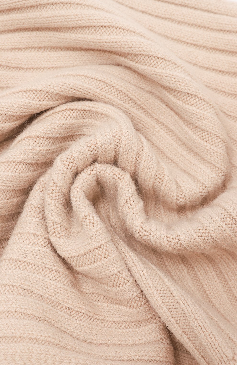 Кашемировый шарф ALLUDE бежевого цвета по цене 49950 руб., арт. 235/11431, фото 4 Кашемировый шарф ALLUDE, арт. 235/11431, фото 4