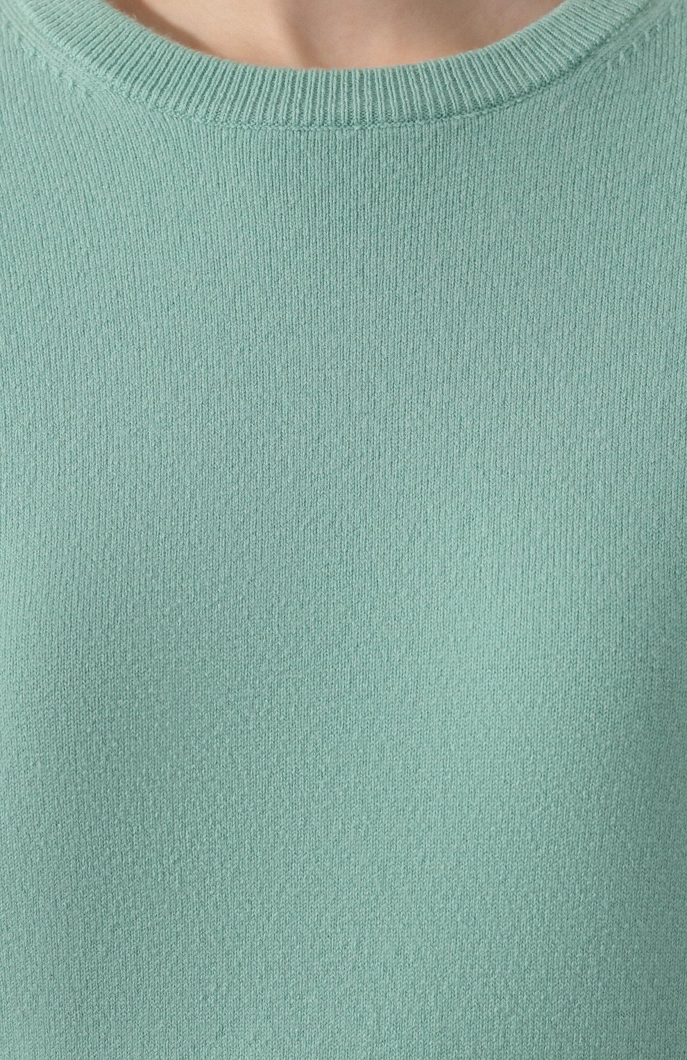 Кашемировая футболка EXTREME CASHMERE зеленого цвета по цене 29700 руб., арт. 064/TSHIRT, фото 5 Кашемировая футболка EXTREME CASHMERE, арт. 064/TSHIRT, фото 5