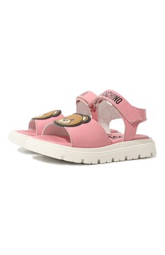 Кожаные сандалии MOSCHINO, арт. 77396/VAR02/28-35, фото 1