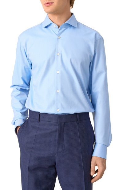 Хлопковая сорочка BOSS, арт. 50474279, фото 3