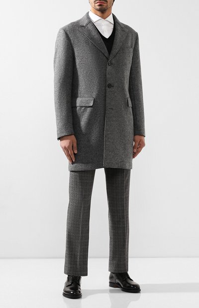 Шерстяное пальто BOSS, арт. 50417913, фото 2