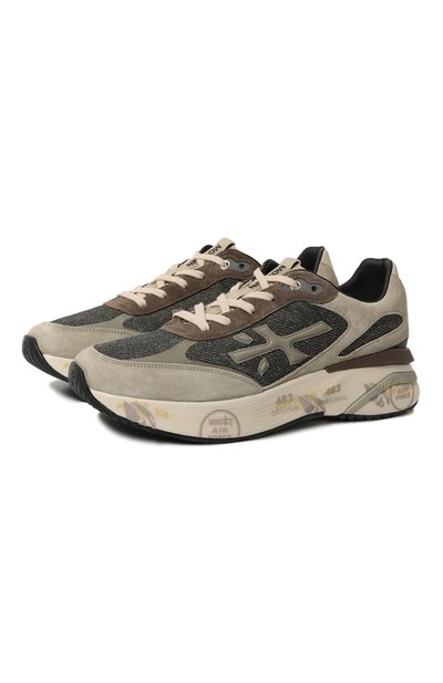 Мужские комбинированные кроссовки moe run PREMIATA, арт. M0ERUN/VAR 6895