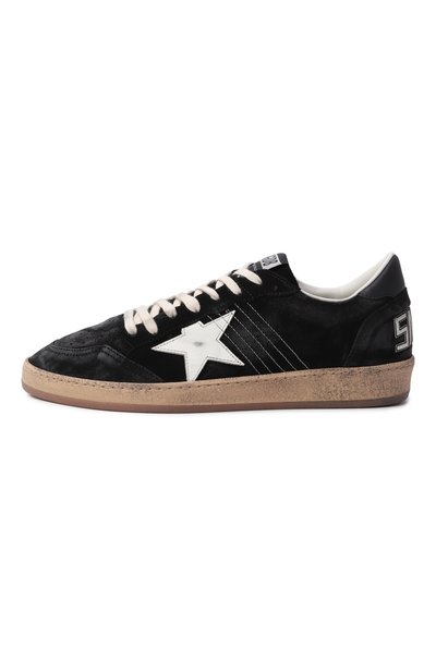 Замшевые кеды ball star GOLDEN GOOSE DELUXE BRAND, арт. GMF00117.F003246, фото 4
