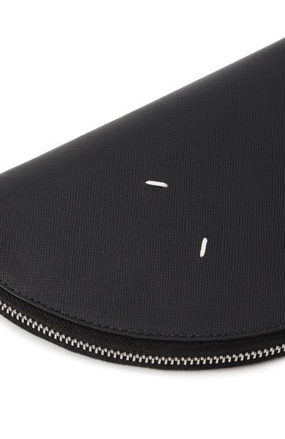 Кожаный клатч halfmoon MAISON MARGIELA, арт. SA2VL0018/P6799, фото 3