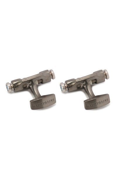 Серебряные запонки double bolt TATEOSSIAN, арт. CL8007, фото 2