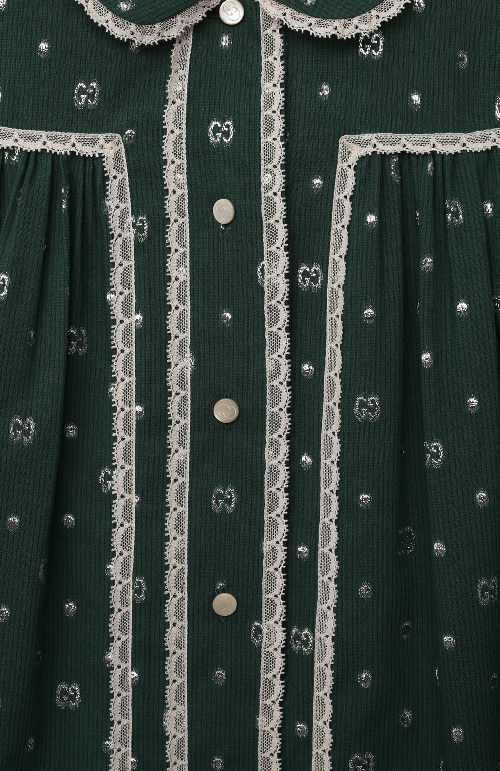 Платье из хлопка и вискозы GUCCI, арт. 654176/ZAG3E, фото 3