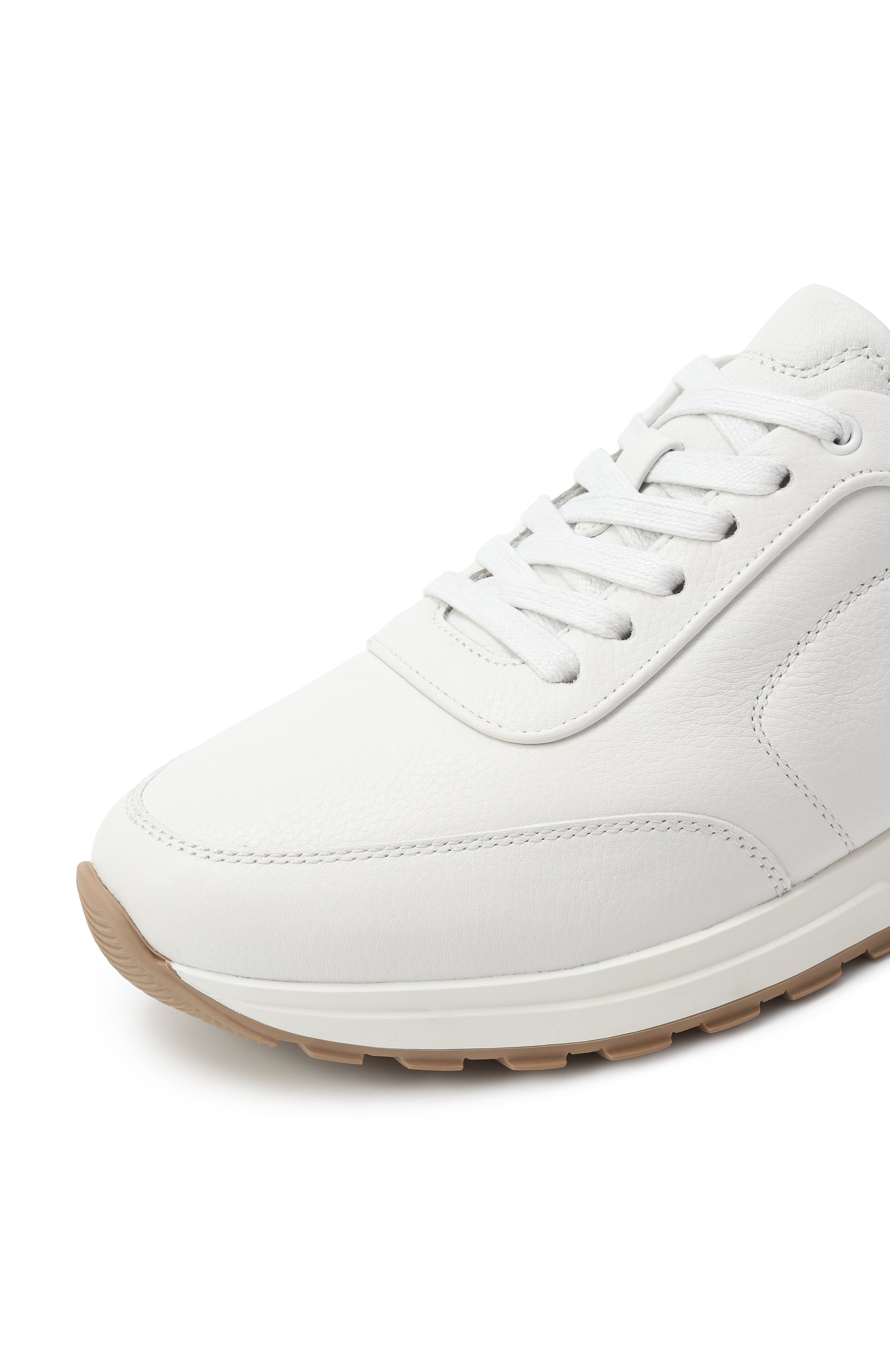 Кожаные кроссовки 12 STOREEZ, арт. 127008, фото 7