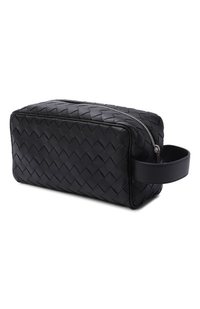 Несессер BOTTEGA VENETA черного цвета по цене 208000 руб., арт. 729295/VCPQ1/8803, фото 2 Несессер BOTTEGA VENETA, арт. 729295/VCPQ1/8803, фото 2
