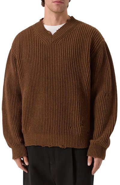 Шерстяной свитер MM6, арт. SH0HN0003/M13138, фото 3